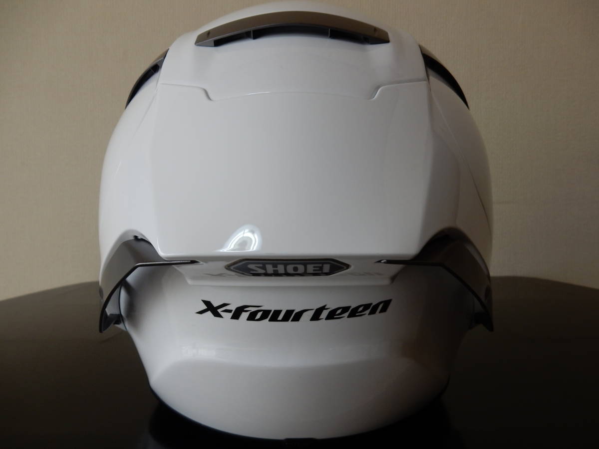 美品！SHOEI ショウエイ X-14 X-FOURTEEN 白色 Mサイズ(57・58cm) MFJ