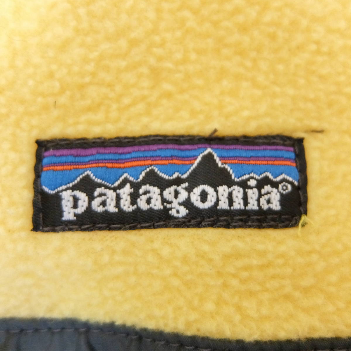 廃番カラー 2000年 パタゴニア シンチラ スナップ T イエロー 