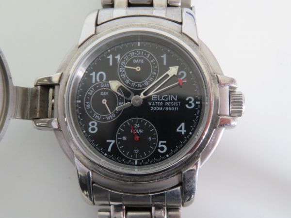 □tyoh 813 ELGIN USA 1864 エルジン デイデイト QZ FK-977-C 660ft