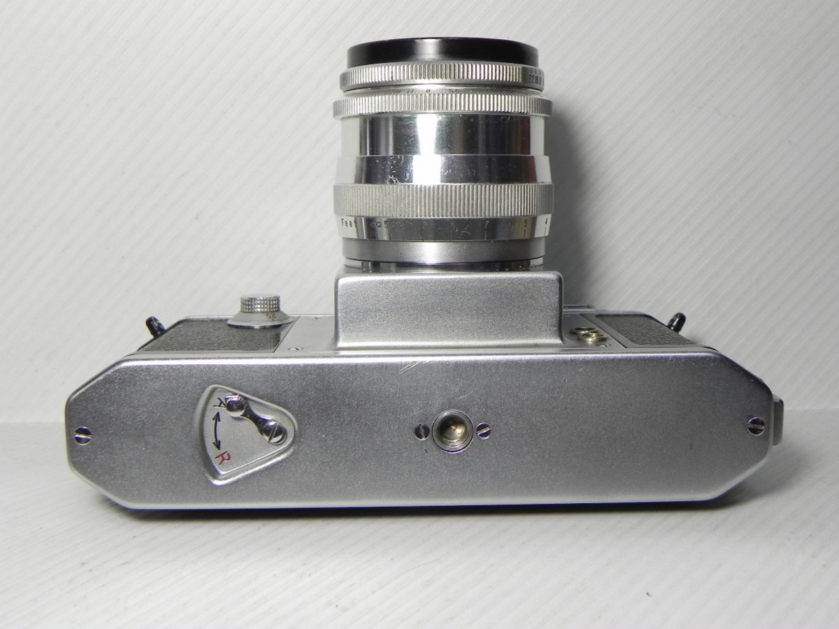 Asahiflex IIA カメラ+Takuma 58mm/F2.4レンズセット(難有品