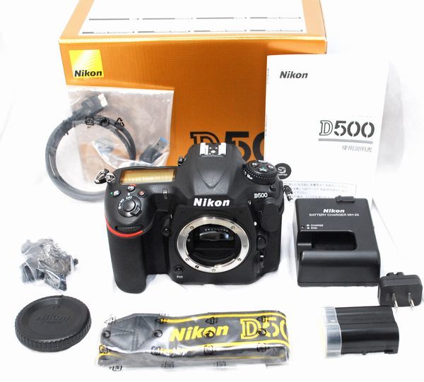 新品同様の超美品 753ショット・付属品完備】Nikon ニコン D500 ニコン