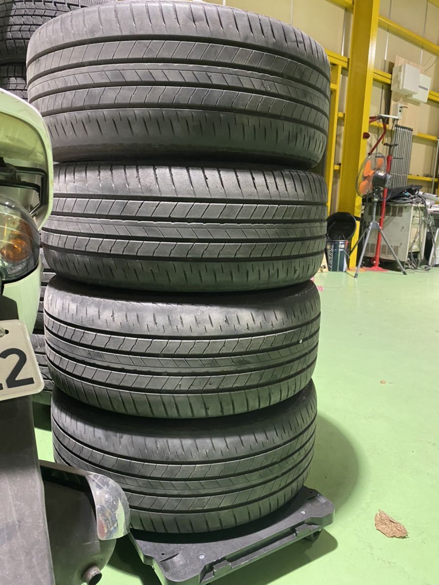 中古タイヤ225/45R18 残5部山 4本セット ブリヂストン レグノ GR001 