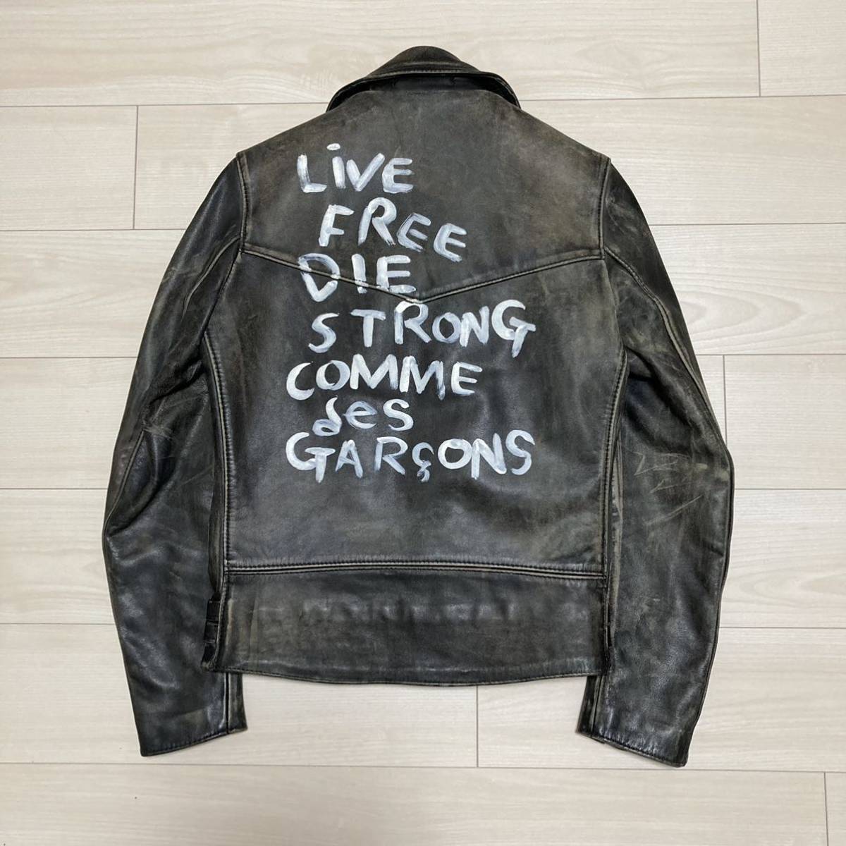 COMME des GARCONS 青山限定 ×Lewis Leathers Lightning AD2016 36 