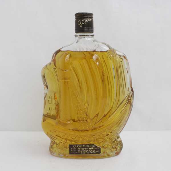 GLORIA OCEAN（グロリア オーシャン）シップボトル クリア 43％ 760ml X22A310035