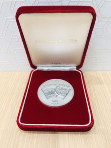 中古 500円白銅貨幣発行記念 メダル 純銀製126.4g SILVER 1000