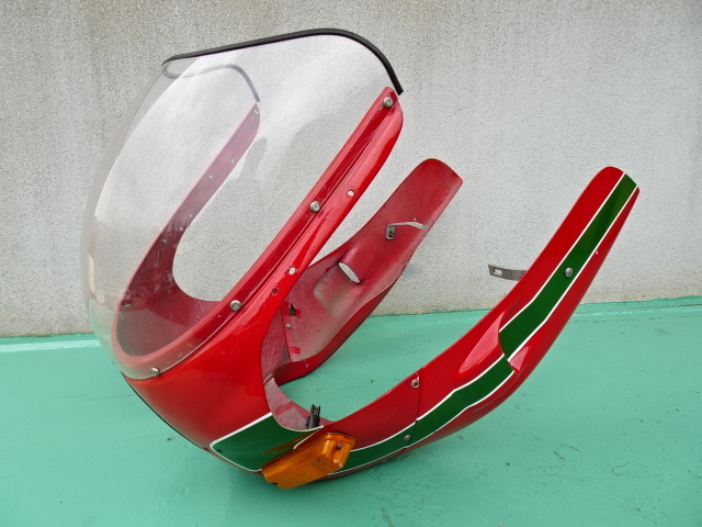 ドゥカッティ900mhr フロントカウル75000〜59000!! DUCATI 900MHR ドゥカティ純正 フロントカウル ハーフカウル 当時物