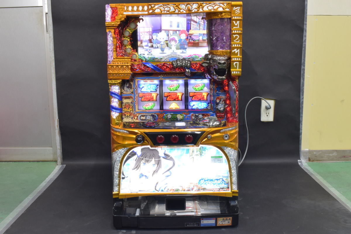 ダンまち パチスロ スロット実機 引き取り限定 パチスロ実機 
