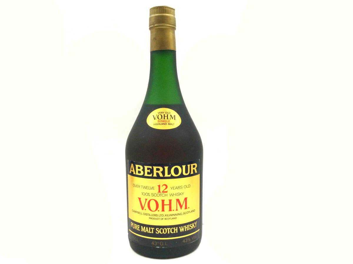 アベラワー ABERLOUR VOHM 12年 古酒 10年 ウイスキー ご*ま様 - 古酒