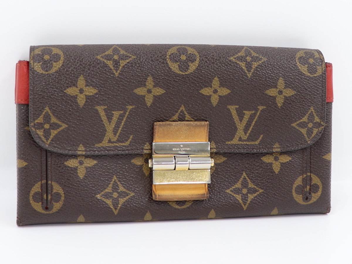 ○ルイヴィトン LOUISVUITTON ポルトフォイユ・エリゼ 二つ折長財布 
