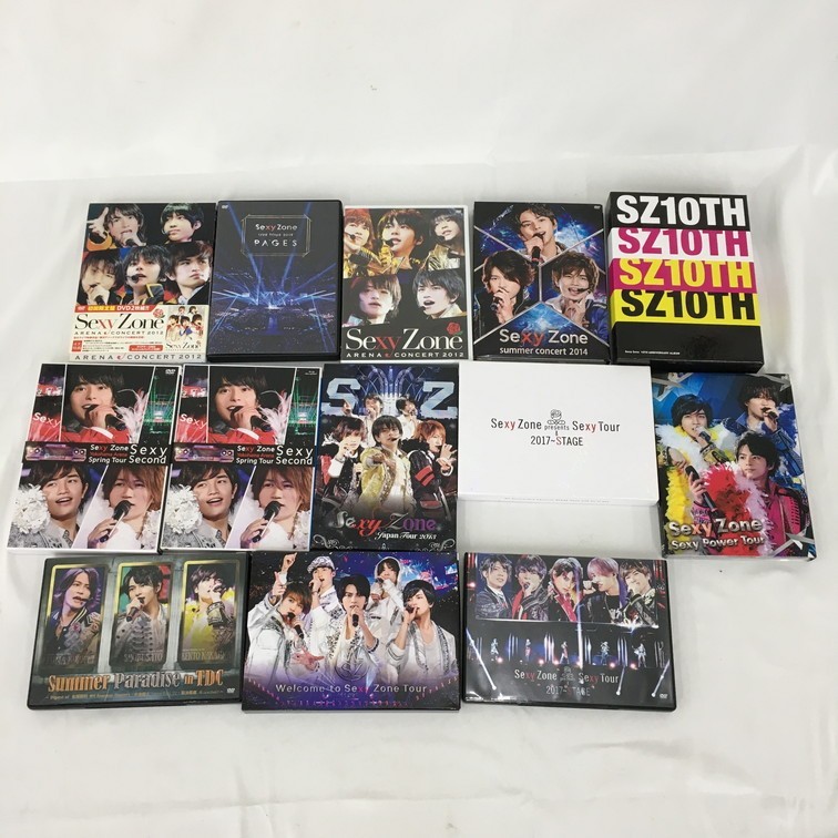 1372899】セクシーゾーン Sexy Zone ライブDVD Blu-ray おまとめ