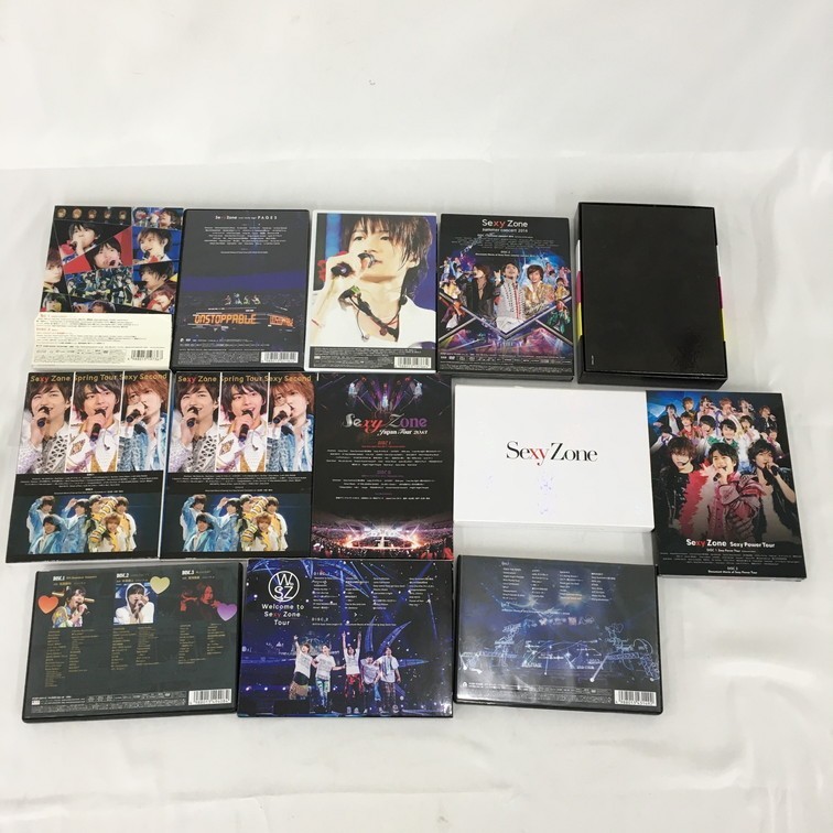 1372899】セクシーゾーン Sexy Zone ライブDVD Blu-ray おまとめ