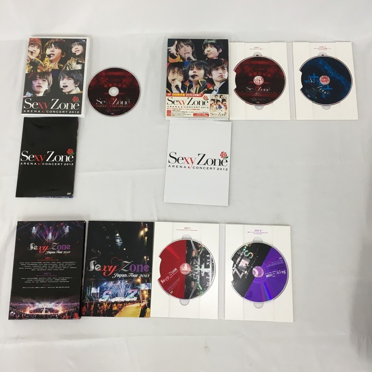 1372899】セクシーゾーン Sexy Zone ライブDVD Blu-ray おまとめ