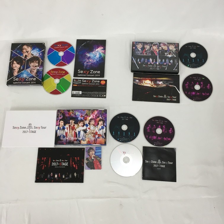 1372899】セクシーゾーン Sexy Zone ライブDVD Blu-ray おまとめ