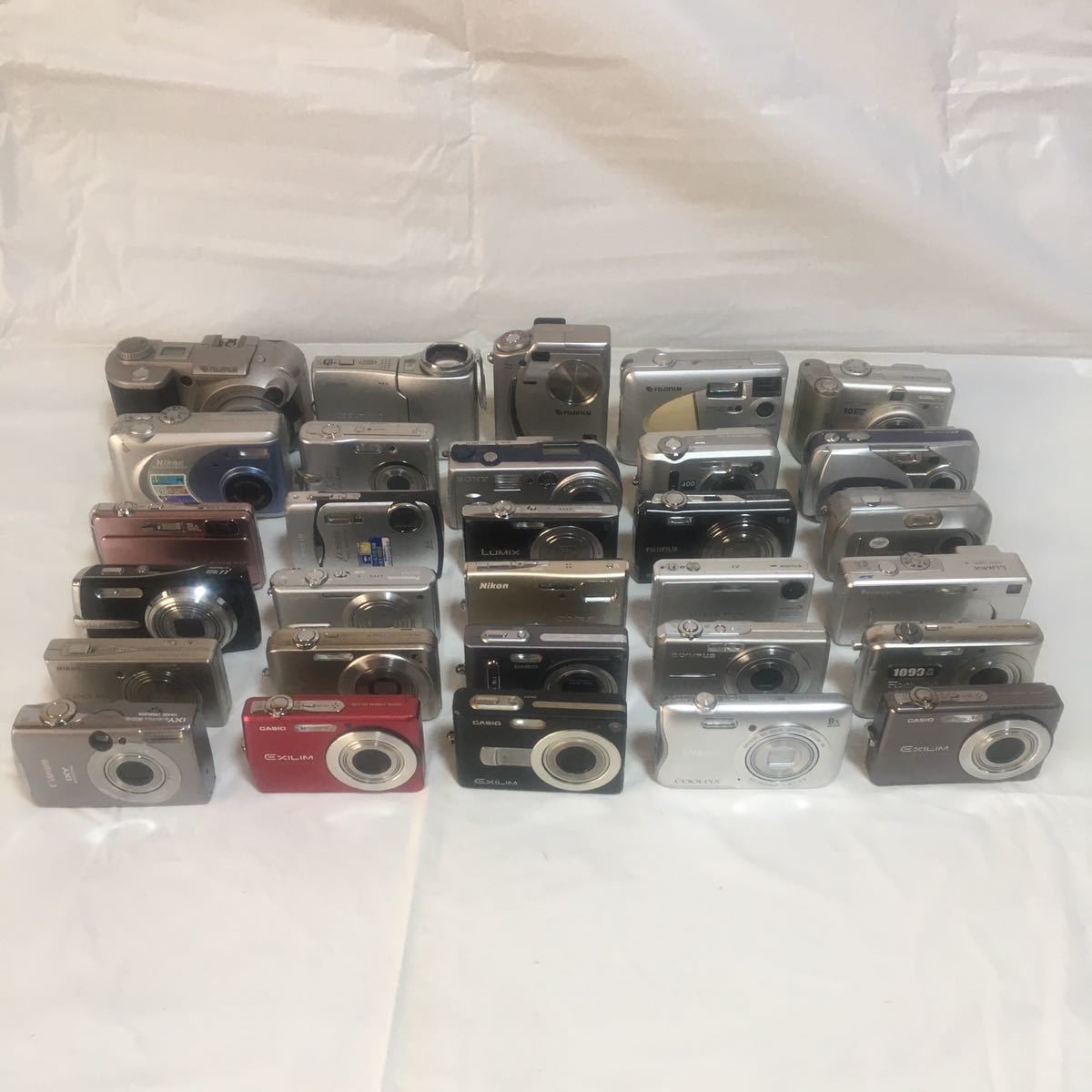 C 各メーカーデジタルコンパクトカメラ ジャンク品 30台 同梱不可