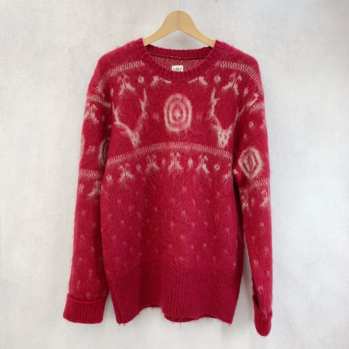 美品 South2 West8 サウスツー ウエストエイト Loose Fit Sweater 