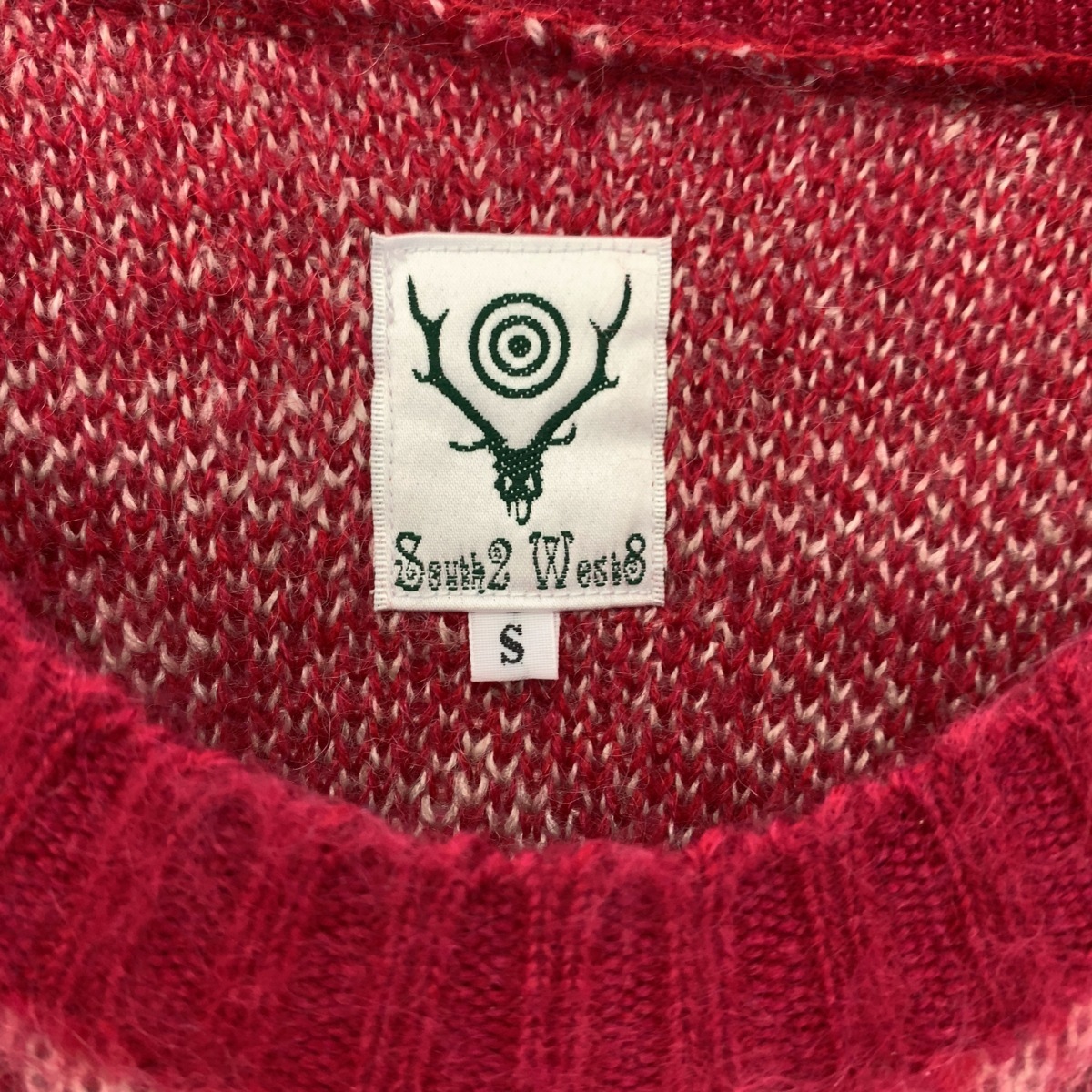 美品 South2 West8 サウスツー ウエストエイト Loose Fit Sweater 