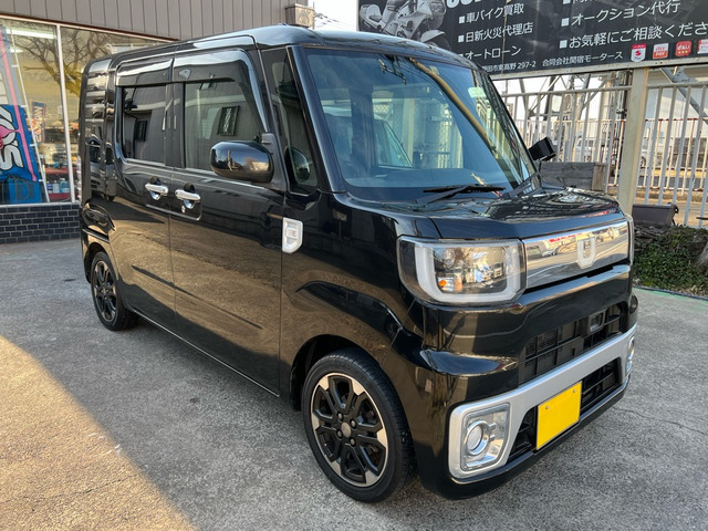 【諸費用無し】ウェイクG SA ターボ!最上級グレード!車検R6年2月!バックカメラ!両側パワスラ!フリップダウン&ナビテレビ@車選びドットコム