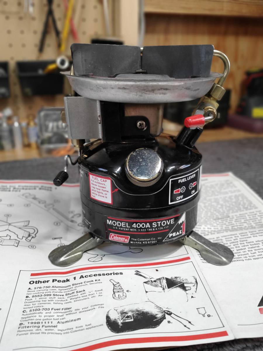 Coleman (コールマン) シングルガスバーナー 400A STOVE⁄PEAK 1