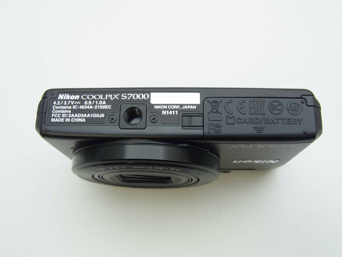 Nikon coolpix S7000 (ブラック )・1602万画素・光学20倍ズーム