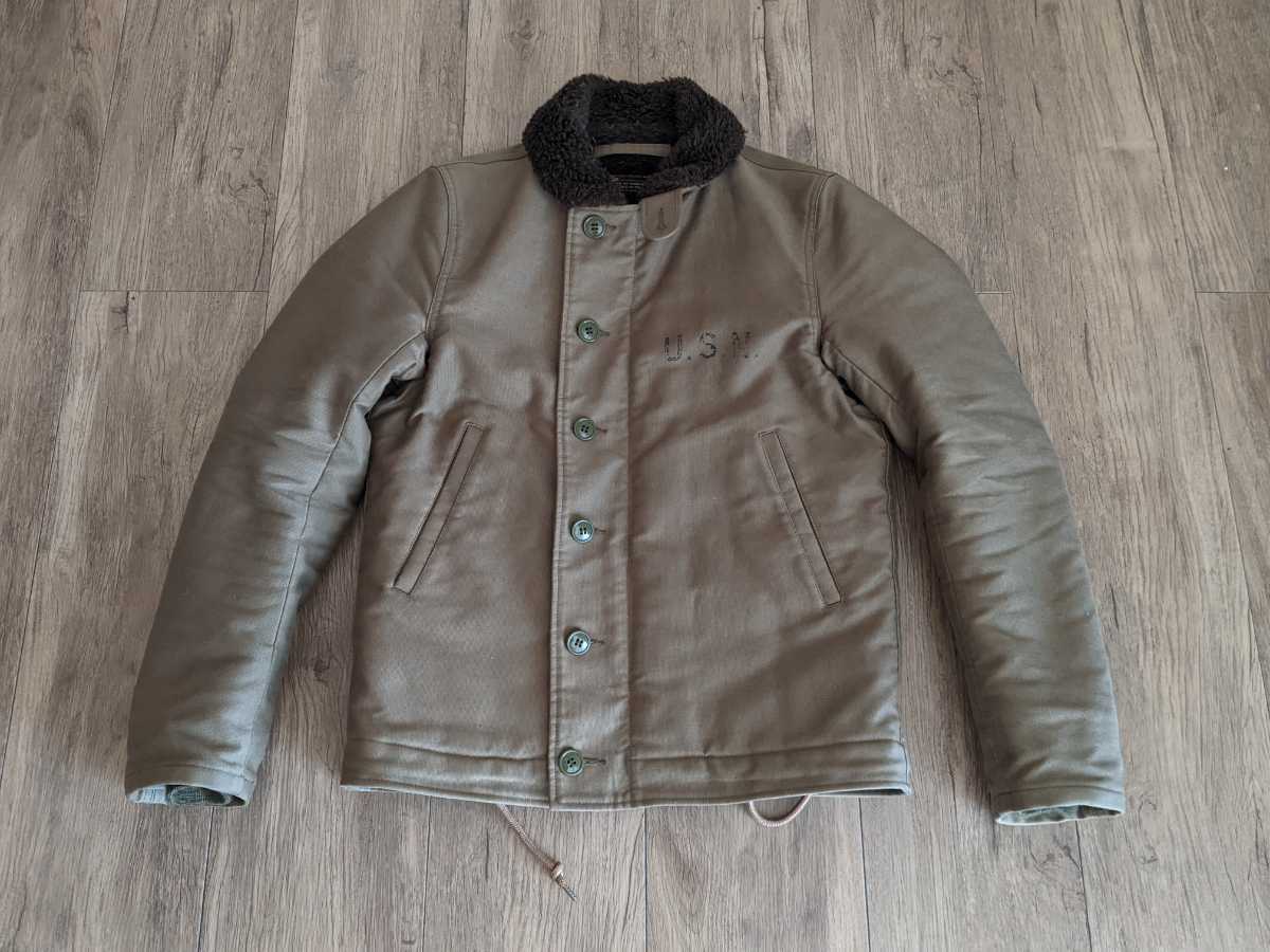 MARKAWARE N-1 DECK JACKET デッキジャケット アルパカ ウール 