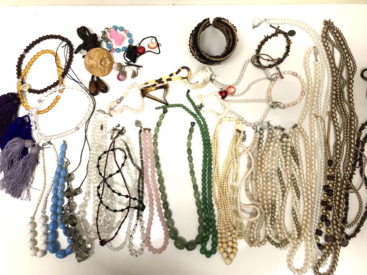 1円スタート！ AO16-18 アクセサリー まとめ 大量 総重量954g 