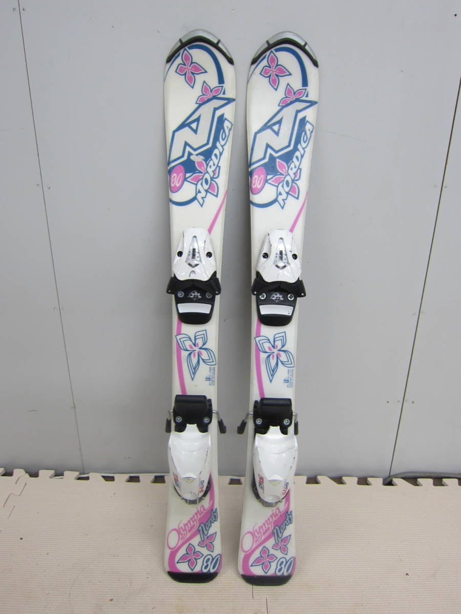 【お得，人気SALE】 子供スキー ジュニア ノルディカ NORDICA 80cm/ヘッドSL4.5 解放値 0.75-4.5 現状品 140(カービング)｜売買されたオークション情報、yahooの商品情報をアーカイブ公開 - オークファン 子ども用