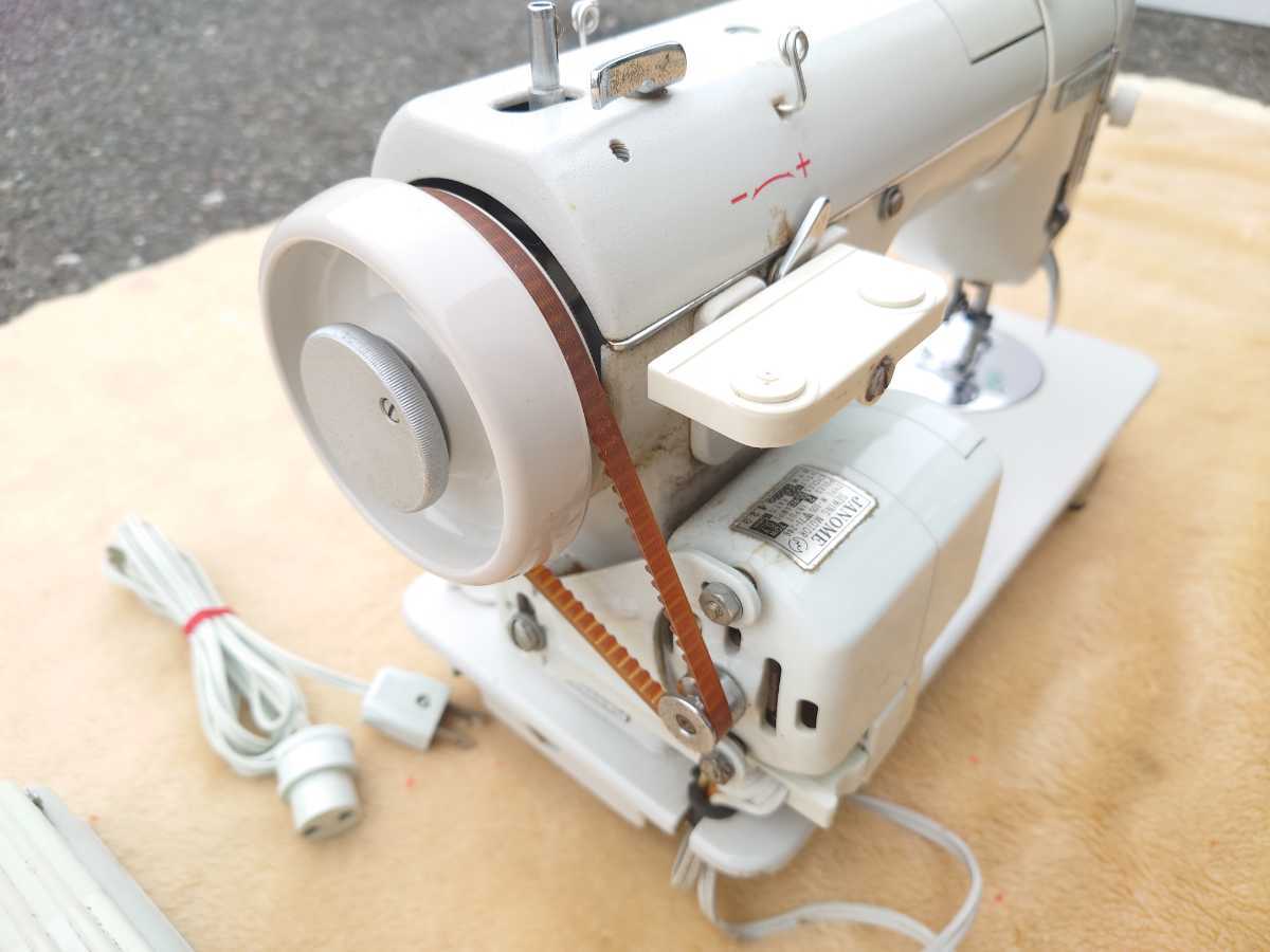 21売切 JANOME ミシン 672型 アンティークミシン ジャノメ ハンド