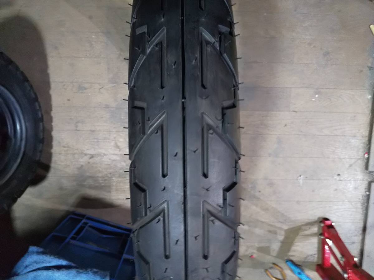 【未使用】 IRC RS-310F 100/90-19 WT アイアールシー 検→ドラッグスター400 スティード400_5