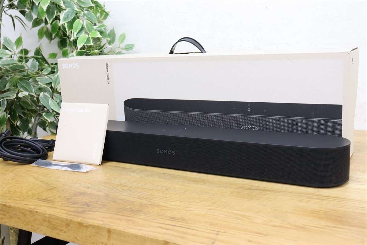 Sonos Beam サウンドバー ソノス : Soundbar ビーム ブラック Sonos 