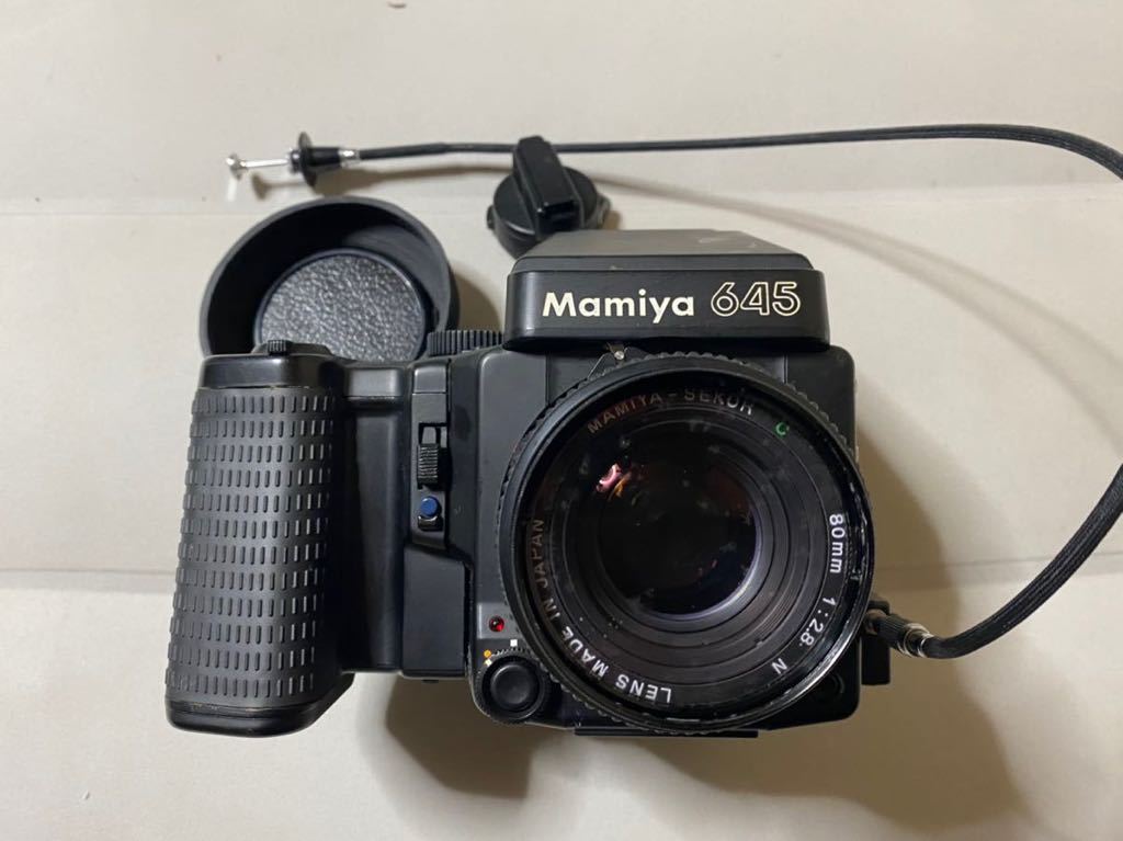 Mamiya M645 中判フィルムカメラ 80mm f2.8 c レンズ付き フィルムカメラ 中判 一眼レフ MAMIYA 645 super 80mm f2.8 【公式通販】