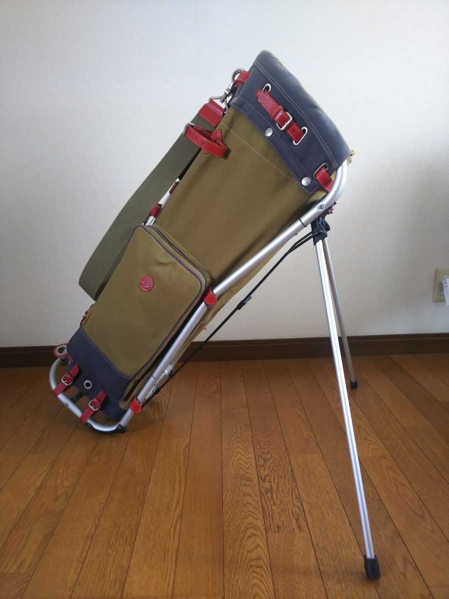 木の庄帆布 ミズノ キャディバッグ フレームウォーカー クリエイティブ