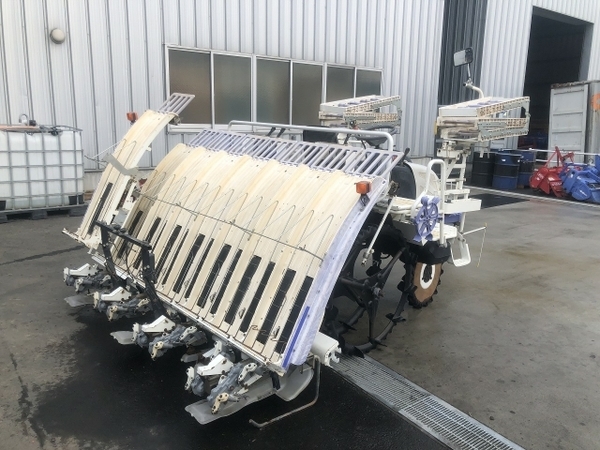 茨城県 結城市 三菱 田植え機 LE80D 田植機 8条植 ロータリー式