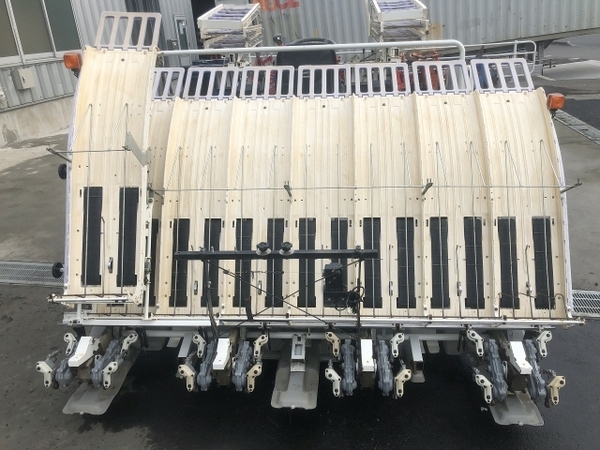 茨城県 結城市 三菱 田植え機 LE80D 田植機 8条植 ロータリー式