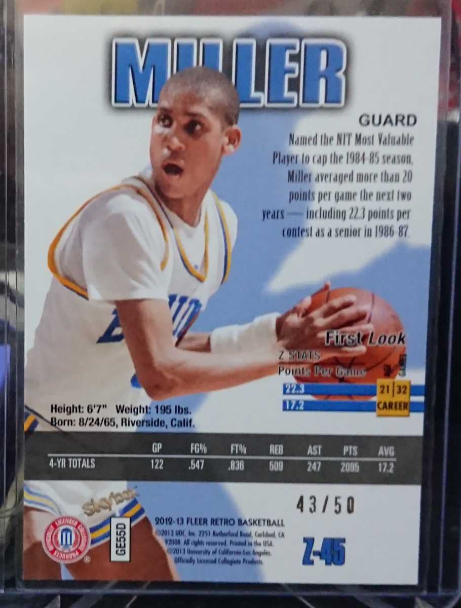 12 13 Fleer Retro Z Force Super Rave Reggie Miller 43 50 スーパーレイブ レジー ミラー 激レア バスケットボール 売買されたオークション情報 Yahooの商品情報をアーカイブ公開 オークファン Aucfan Com