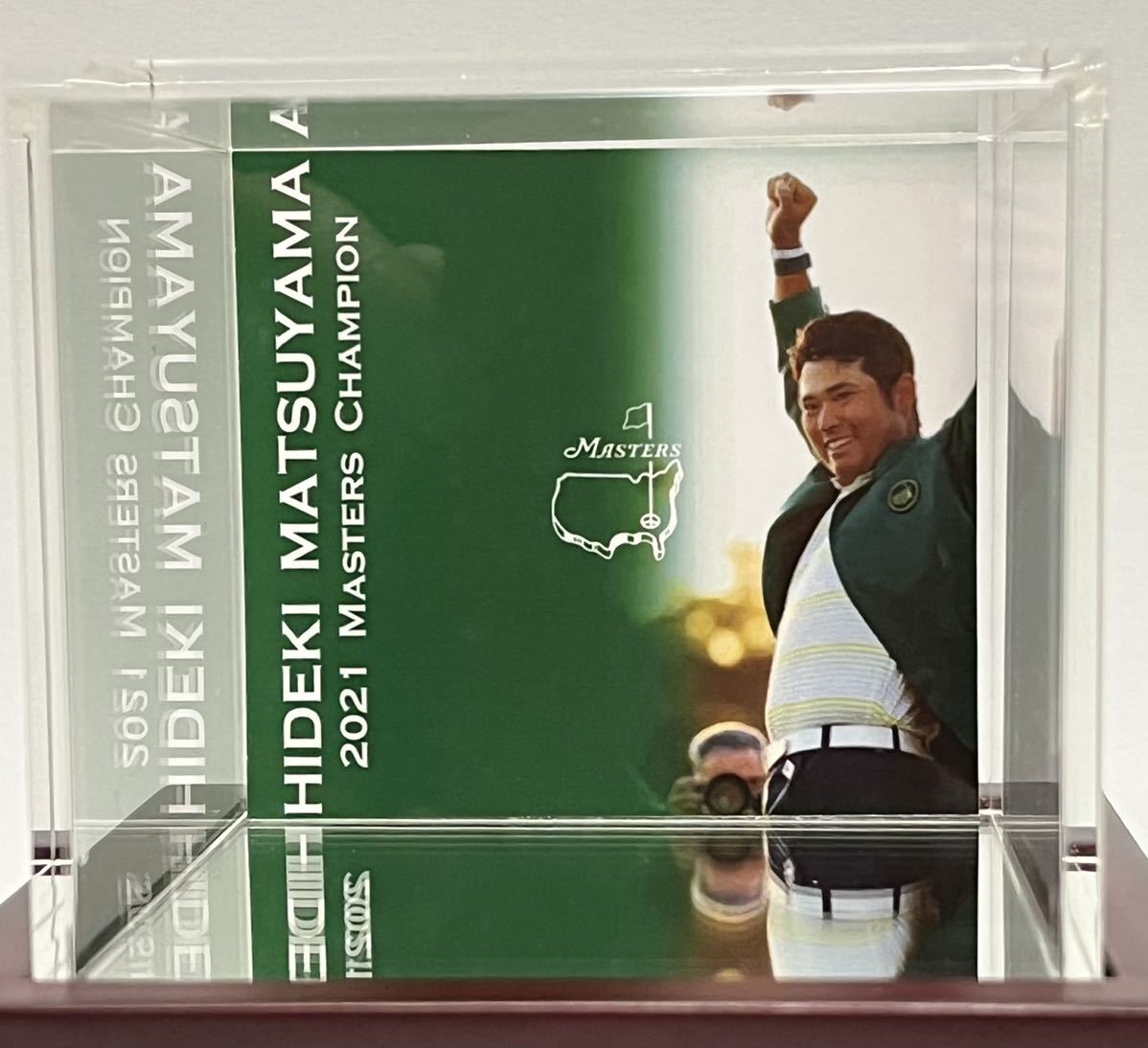 マスターズチャンピオン 松山英樹直筆サインボール○2021マスターズ