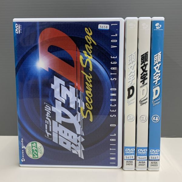 イニシャル]頭文字D Second Stage DVD 全4巻 全巻セット DVD #全巻