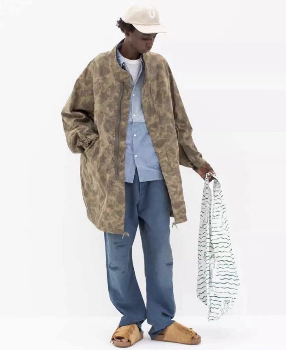 限定 希少 サイズ1 visvim 21SS SIX-FIVE FISHTAIL PARKA (3LDMGD 