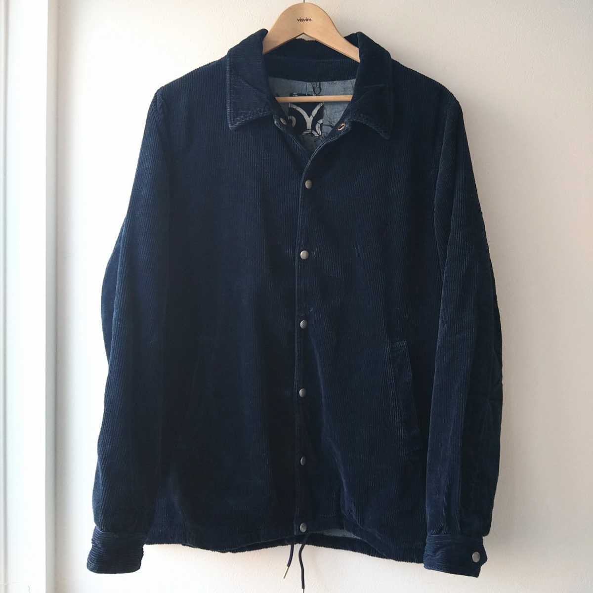 レア visvim ICT 18AW COACH JKT CORDUROY N.D. (NATURAL DYE) size2 