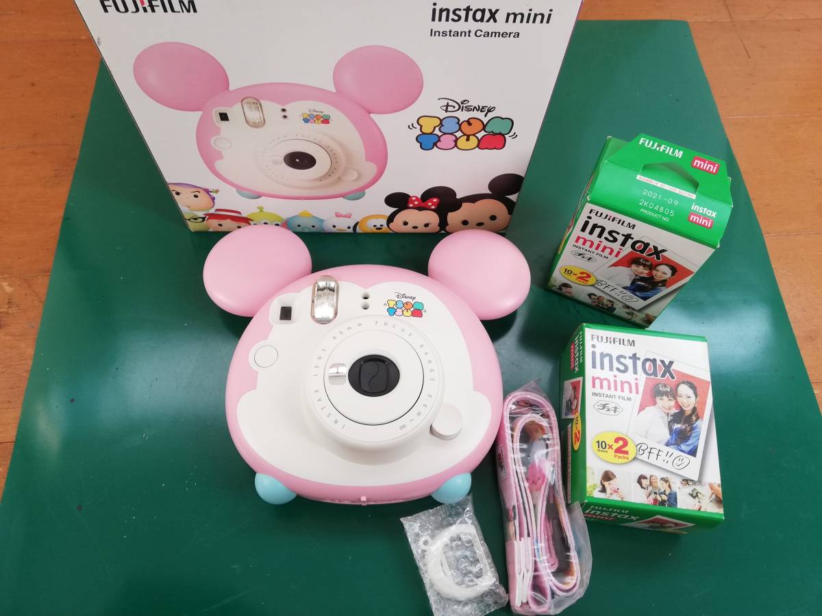 Fujifilm インスタントカメラ チェキ Instax Mini ディズニーとフィルム10枚撮り4個セット インスタント ポラロイド 売買されたオークション情報 Yahooの商品情報をアーカイブ公開 オークファン Aucfan Com