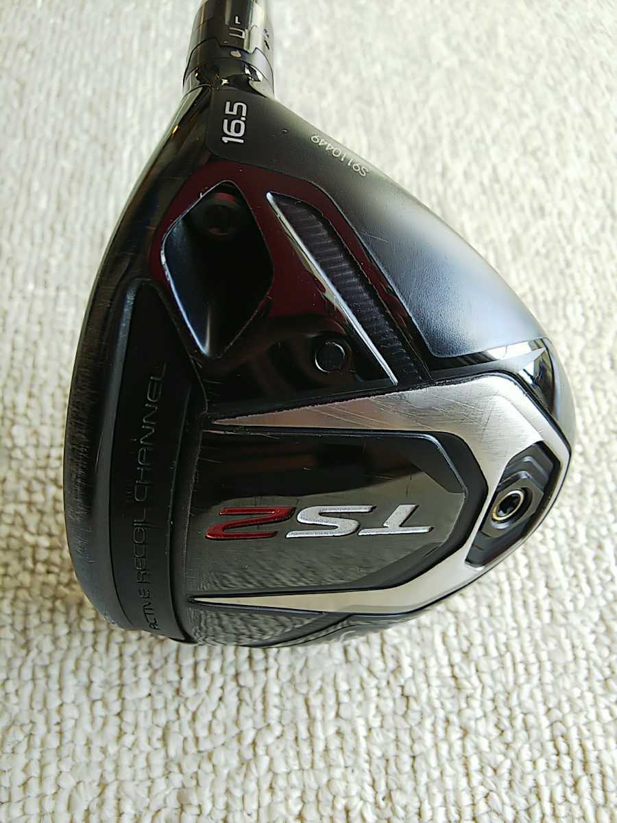 Titleist TS2 フェアウェイ 16.5 KUROKAGE XD 70 X 純正ヘッドカバー付 タイトリスト_1