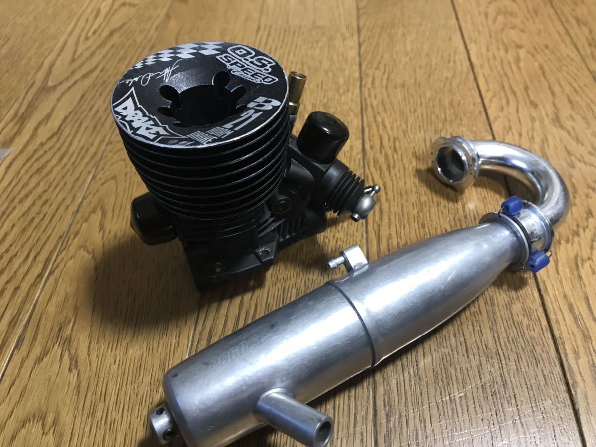 OS FS-26 サーパス 新品マフラー付 ラジコン 飛行機 エンジン