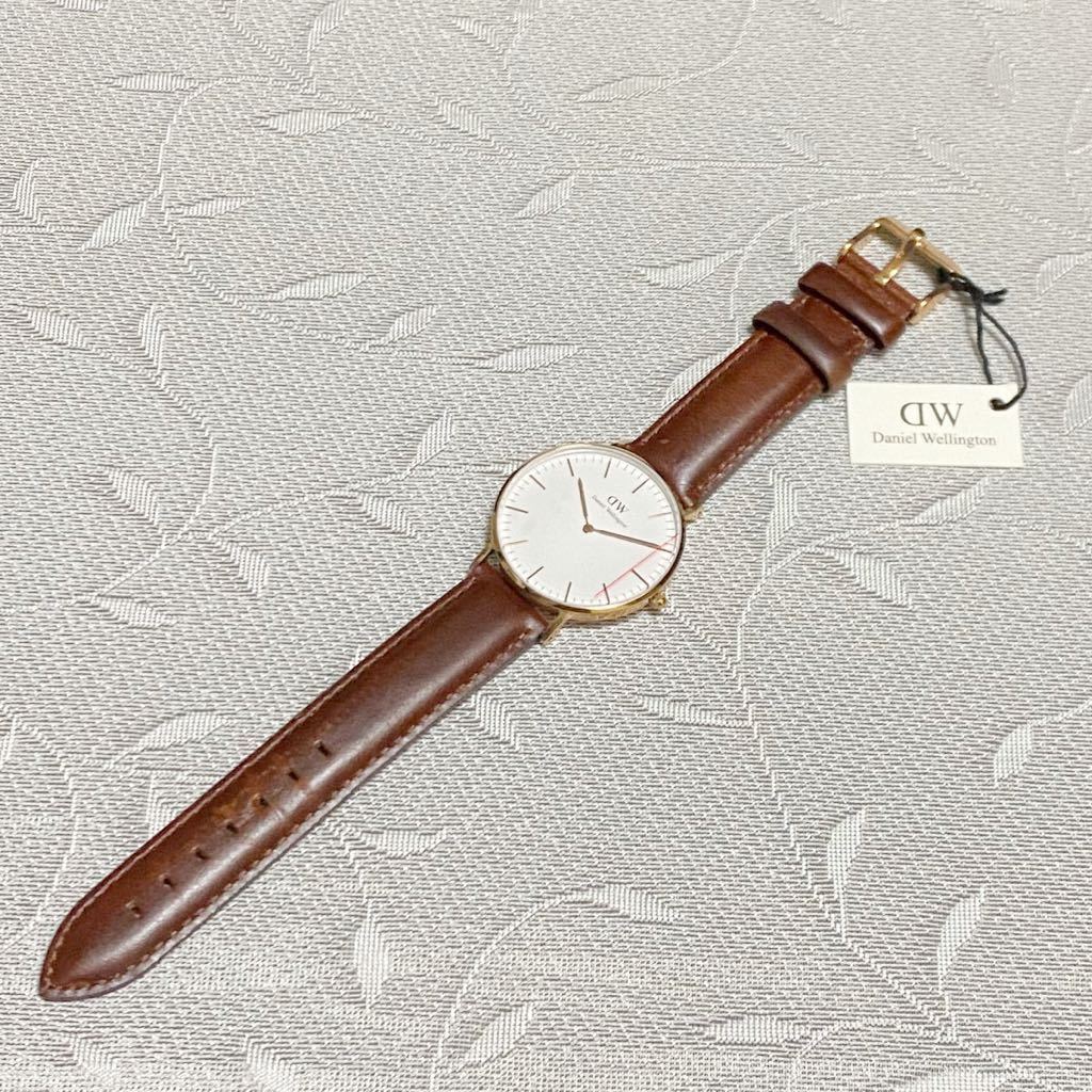 1円スタート ダニエルウェリントン Daniel Wellington Dw ブラウン 交換ベルト付き 長期保管 電池交換済み 傷 汚れあり その他 売買されたオークション情報 Yahooの商品情報をアーカイブ公開 オークファン Aucfan Com