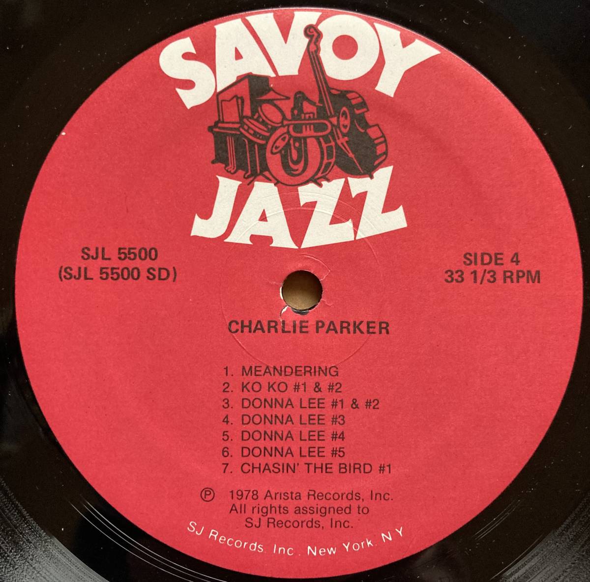 CHARLIE PARKER ジャズ レコード５枚組 CHARLIE PARKER Parker Charlie ジャズ レコード5枚組 チャーリー