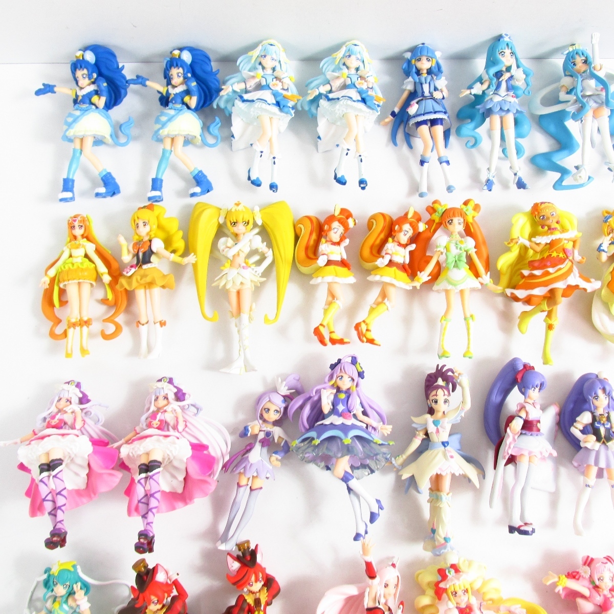プリキュア シリーズ キューティーフィギュア ミニフィギュア 大量 