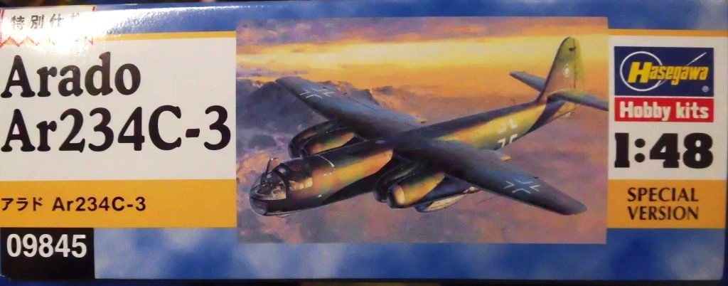 ハセガワ　1/48　アラド　Ａｒ２３４Ｃ-３