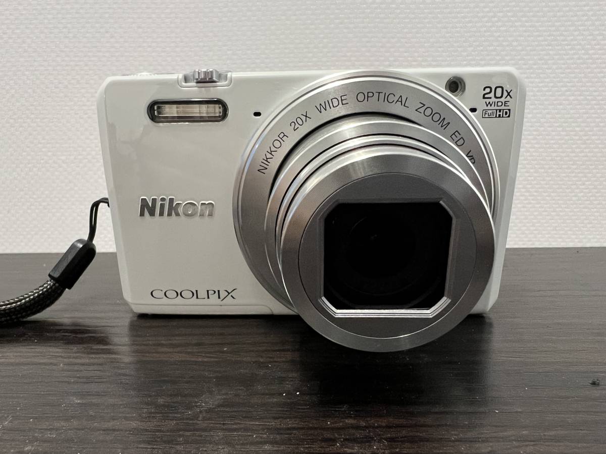687】Nikon コンパクトデジタルカメラ COOLPIX S7000 ホワイト ケース