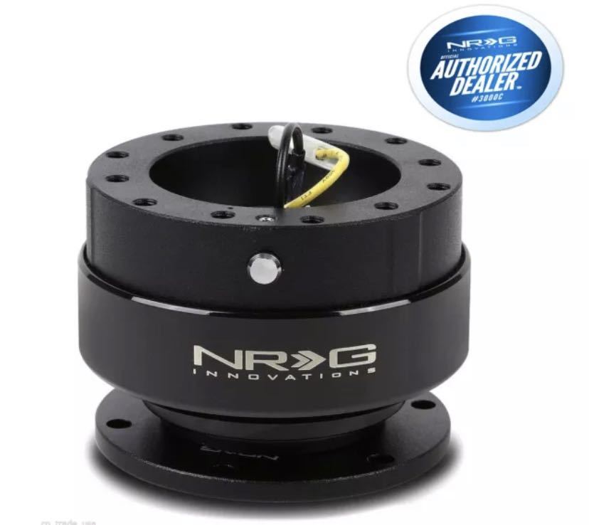 正規輸入品 本物NRG製 クイックリリース ハンドル ステアリング avenue 