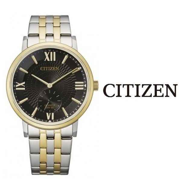 【1円】【新品正規品】【国内入手困難最新作】シチズンCitizenメタルベルトアンティーククロノメンズ腕時計ギフトプレゼントシルバー黒金_2