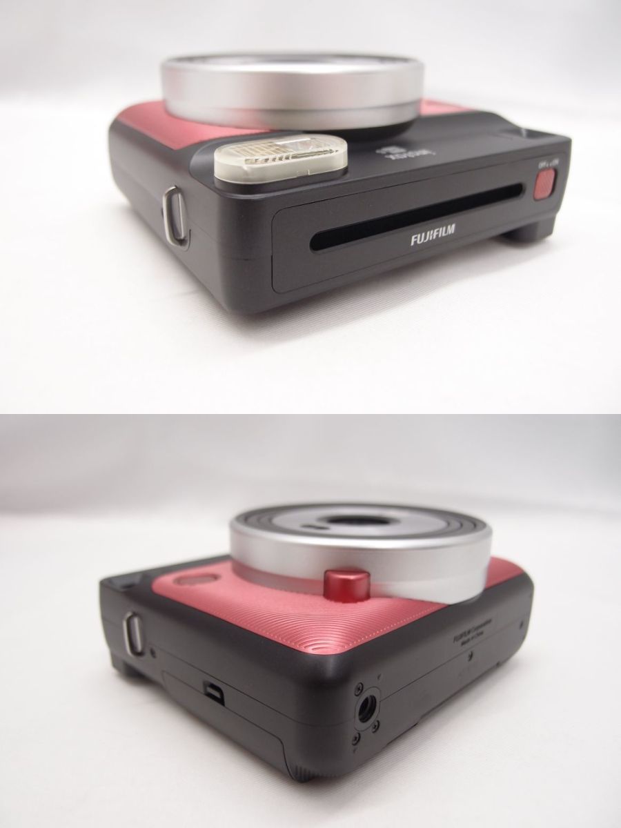 未使用品 FUJIFILM チェキ instax SQUARE SQ6 RUBY RED 中古 △WK565 instax SQUARE SQ1 保管商品現状品渡し 未使用品 SQ10