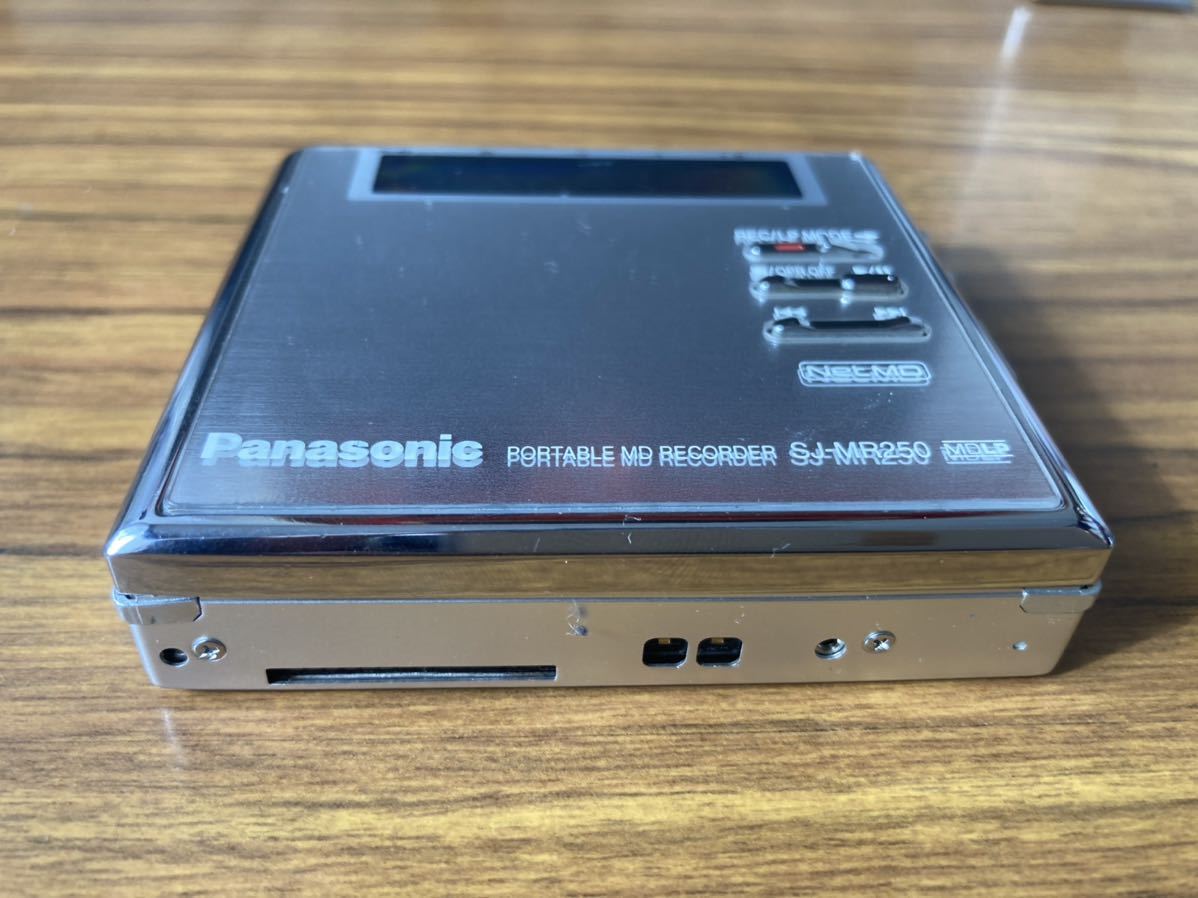 Panasonic sj-mr250 MDレコーダー 動作品 Panasonic SJ-MR250